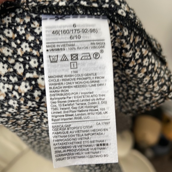 NWT floral Gap dress - Picture 8 of 9